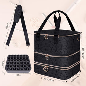 GAResy travel-ready organizer fits in luggage or gym bag
