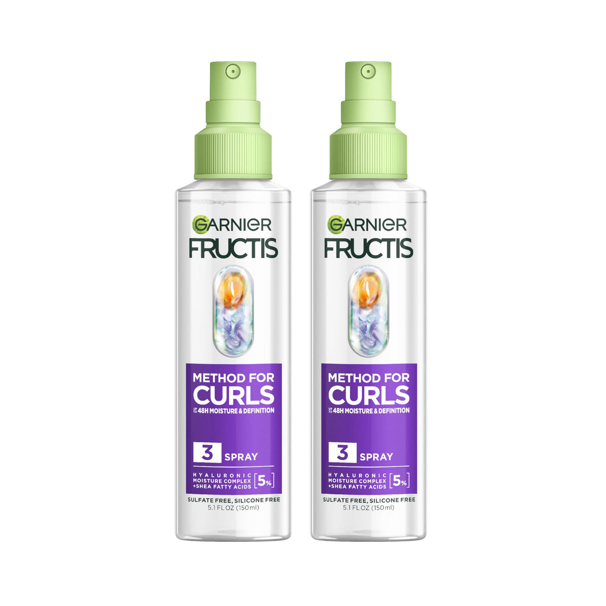Garnier Fructis Method for Curls Moisture Activator bottle delivers on curl hydration and definition