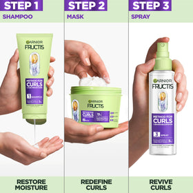 Garnier Fructis Method for Curls spray revitalizing dry curls between washes