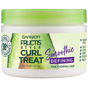 Garnier Fructis Style Curl Defining Smoothie jar for defined curls
