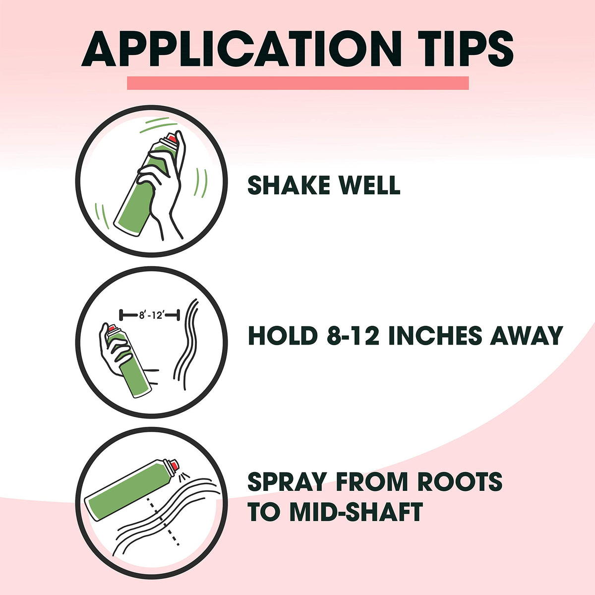 Rough-tumble ponytail look styled with Garnier Texture Tease spray