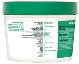 Garnier Fructis Watermelon Hair Food cream-application image; easy leave-in use.