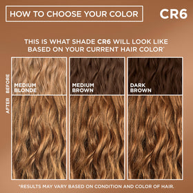 After-color gloss shine shot from Garnier Nutrisse Glossy Curl Color on curls