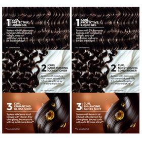 Garnier Nutrisse vegan cruelty‑free pack on display for curl color lovers.