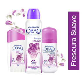 Garnier OBAO daily-use scene illustrating comfortable underarm protection.