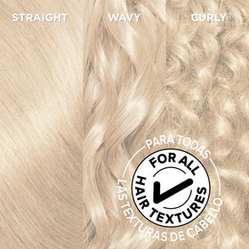 Garnier Olia results in a brilliant blonde with high shine.