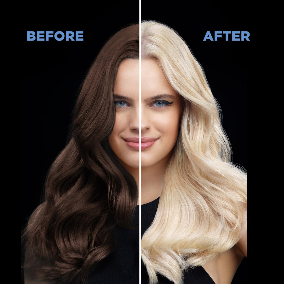 Garnier Olia color developer bottle for easy at-home mixing.