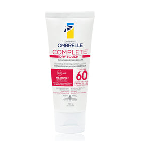 Garnier Ombrelle Complete Sensitive Advanced SPF 60 bottle for everyday sun protection.