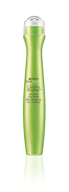 Garnier SkinActive Clearly Brighter Eye Roller pack of 3—convenient multi-pack for daily use.