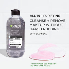 Garnier SkinActive dermatologist-tested safety for sensitive eyes.