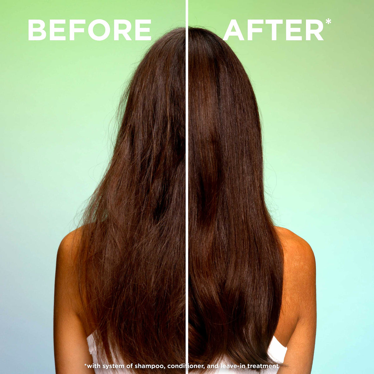 Garnier Fructis Pure Moisture texture close-up shows a lightweight feel