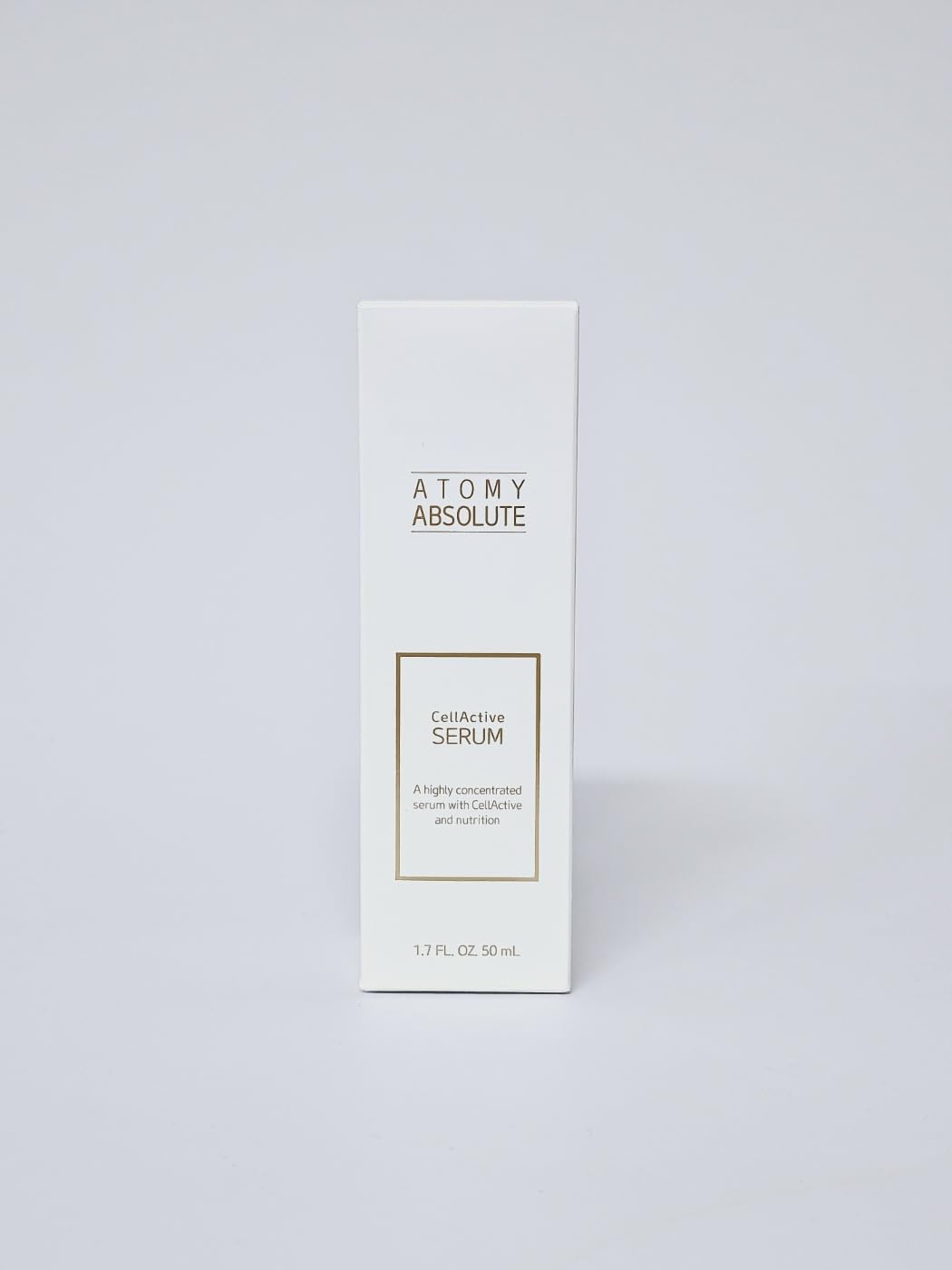 A tidy daily skincare routine featuring A.T.O.M.Y Absolute CellAtive Serum.