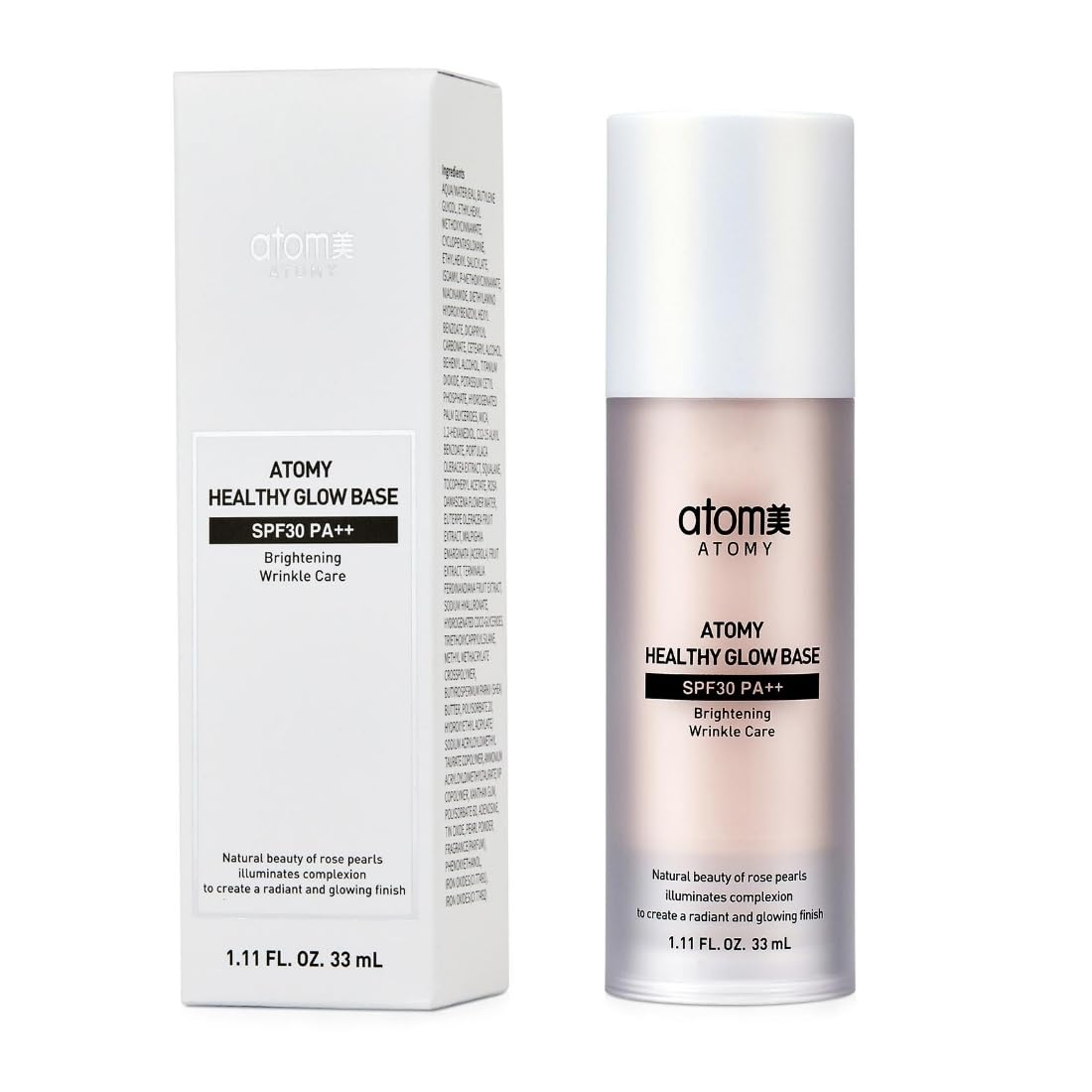GASHINA STORY Healthy Glow Base finish enhances makeup wear and glow.