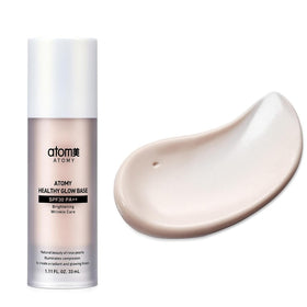 GASHINA STORY Healthy Glow Base texture close-up for even blending.