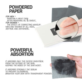 Gatsby's soft film paper won't tear like regular blotters, demonstrating durability.
