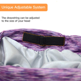 GB Selected adjustable hidden elastic band ensures secure all-night fit
