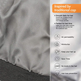 GB Selected adjustable night cap with hidden strap stays securely on all night
