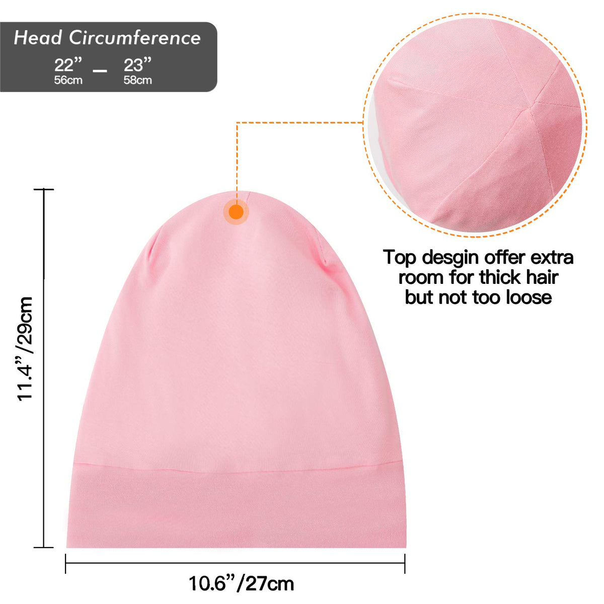 GB Selected versatile cap for lounge wear, CPAP protection, and daily outfits.
