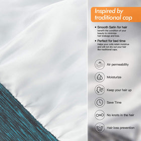 GB Selected multi-use bonnet suitable for CPAP protection or chemo wig days