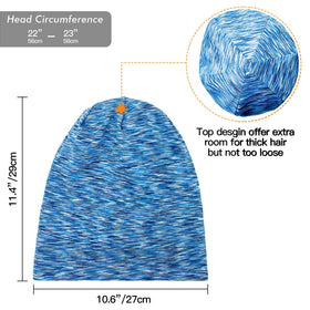 GB Selected bonnet serves as CPAP protection, lounging, or stylish headwear.