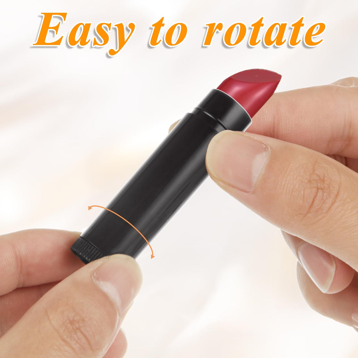 GBACHOOSE portable lip balm tubes fit in a makeup bag.