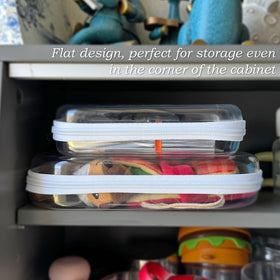 Gberlczz snack protection and cleanability highlighted by clear hard case