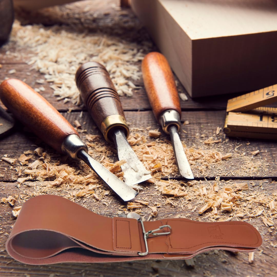 G.B.S Gents Razor Strop swivel design for easy tension