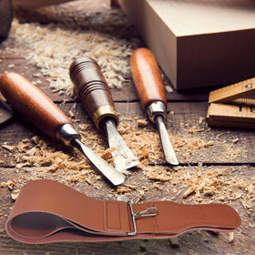 G.B.S Gents Razor Strop swivel design for easy tension