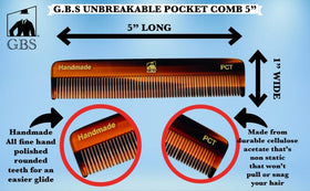 G.B.S anti-static comb feature reduces static and flyaways during grooming.