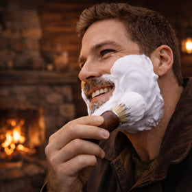 G.B.S GENTS Rich lather texture creates thick foam that softens beard for smoother shaves.