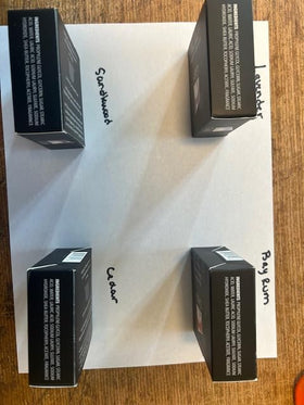G.B.S GENTS packaging shows four scents for versatile grooming routines