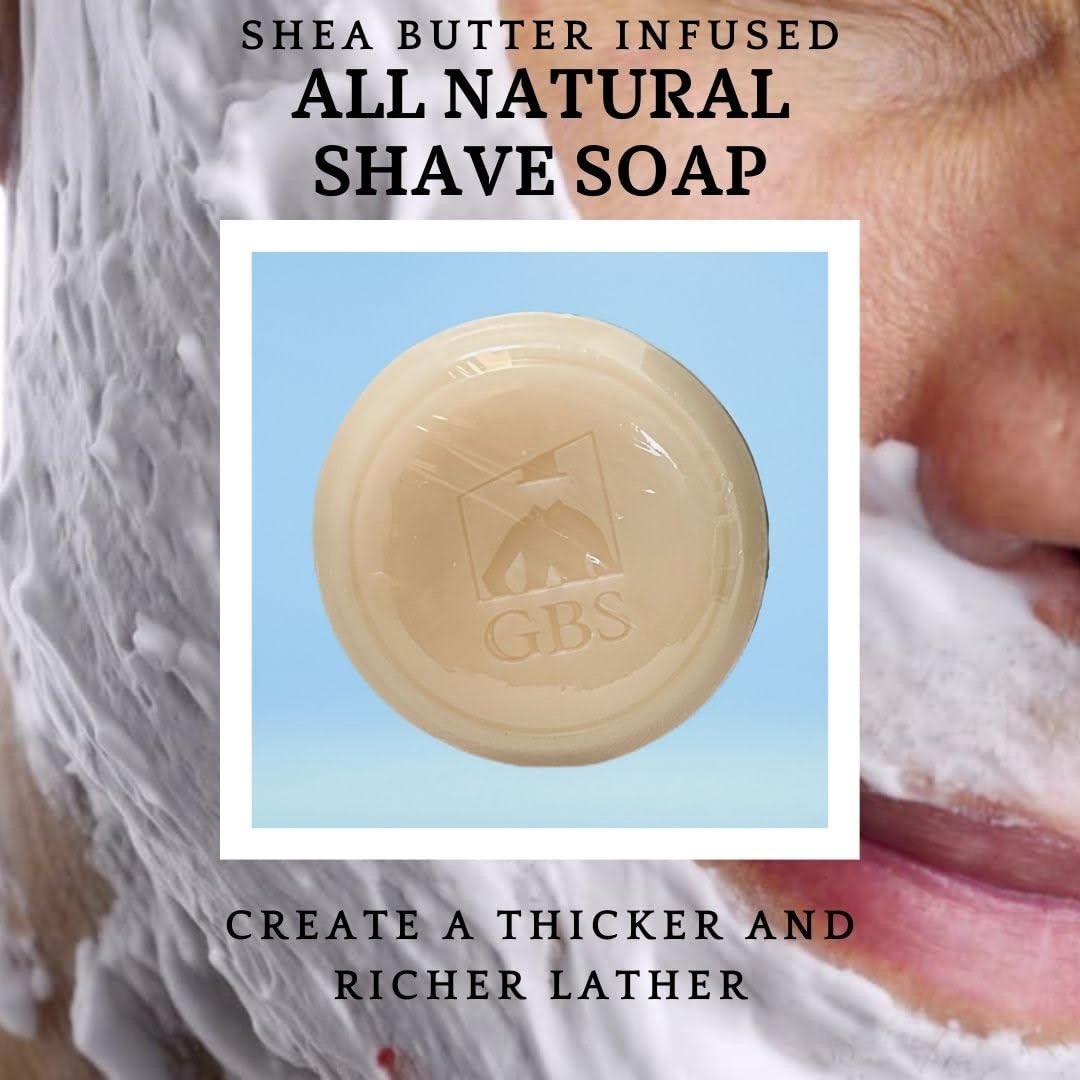 G.B.S GENTS rich lather close-up demonstrates thick, quick hydration