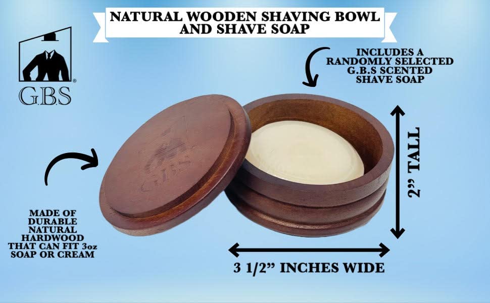 G.B.S GENTS vegan shaving brush demonstrates ethical grooming