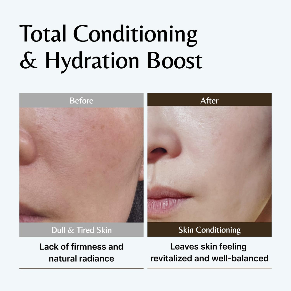 GD11 gently applying mixture with patting motion on skin