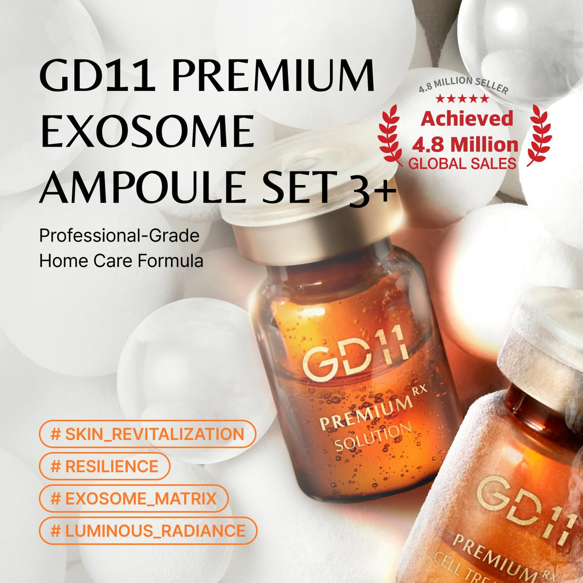 GD11 exosome activator bottle used to activate powder