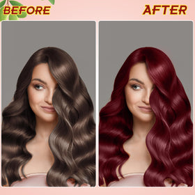 GDRFNP compact 3-in-1 shampoo-conditioner-dye streamlines your hair routine