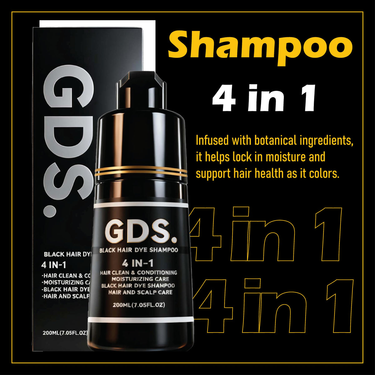 GDS Dye Shampoo gloves enabling clean, mess-free application.