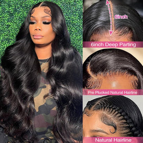 Gearina Brazilian virgin hair for a soft, natural look