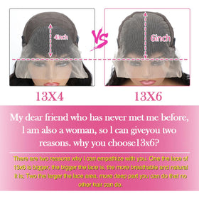 Gearina transparent Swiss lace front blends with skin tone