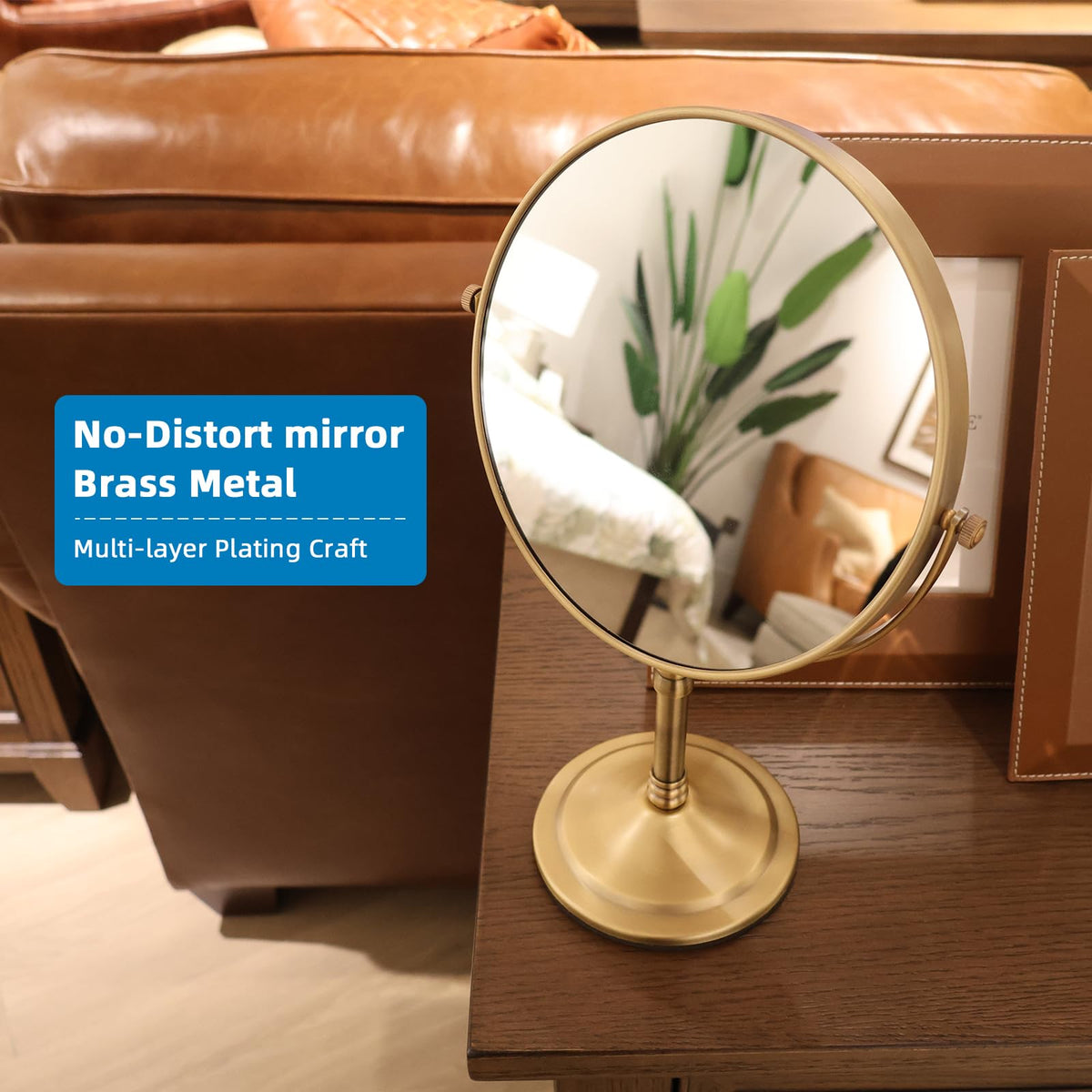 Gecious gift-ready makeup mirror ideal for birthdays