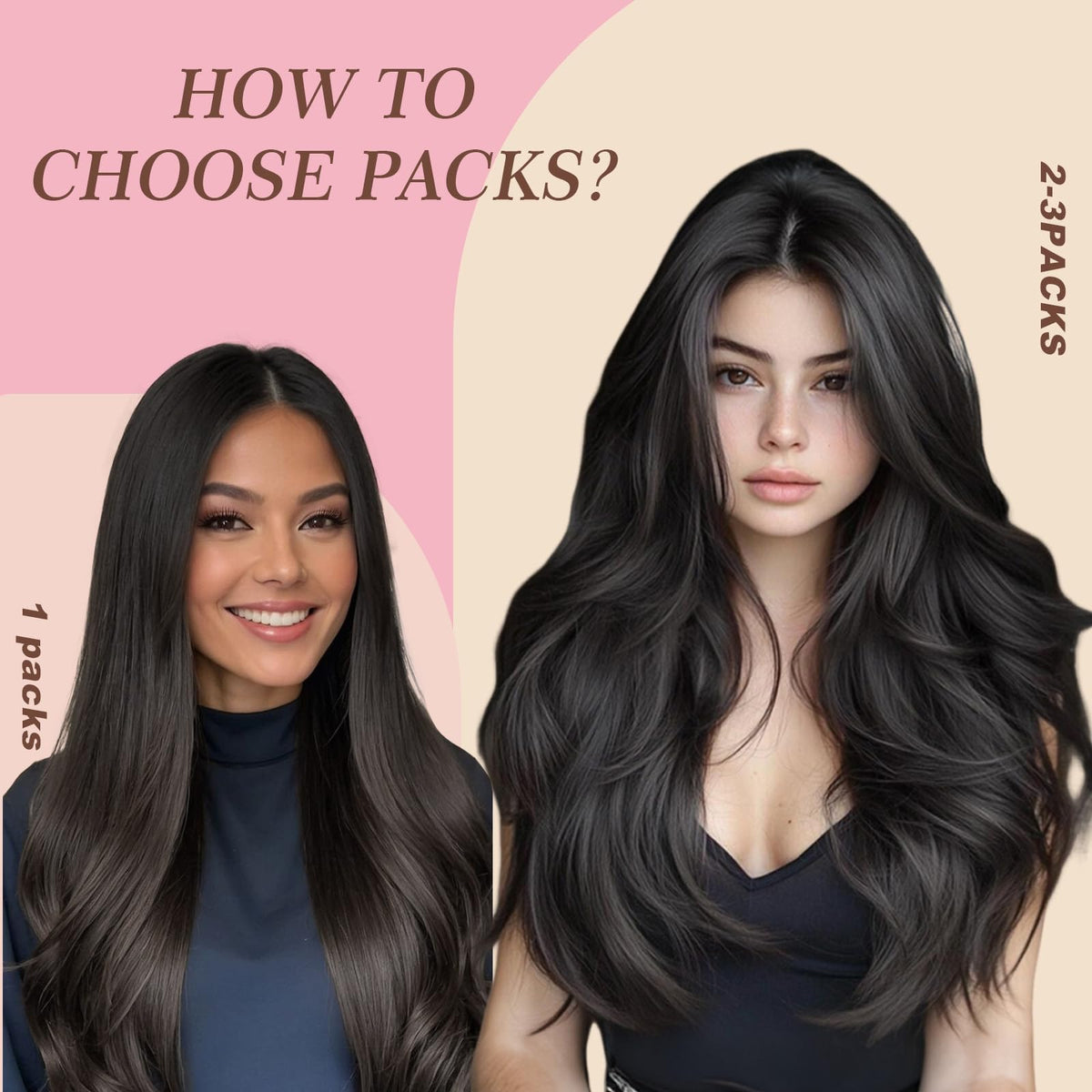 GEELOOK heat-tolerant clip-ins withstand styling up to 356°F for versatility.