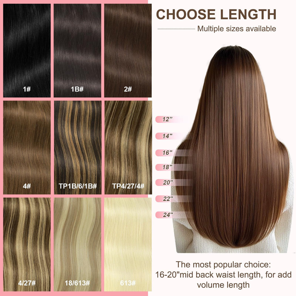 GEELOOK light color can be dyed darker for a customized shade.