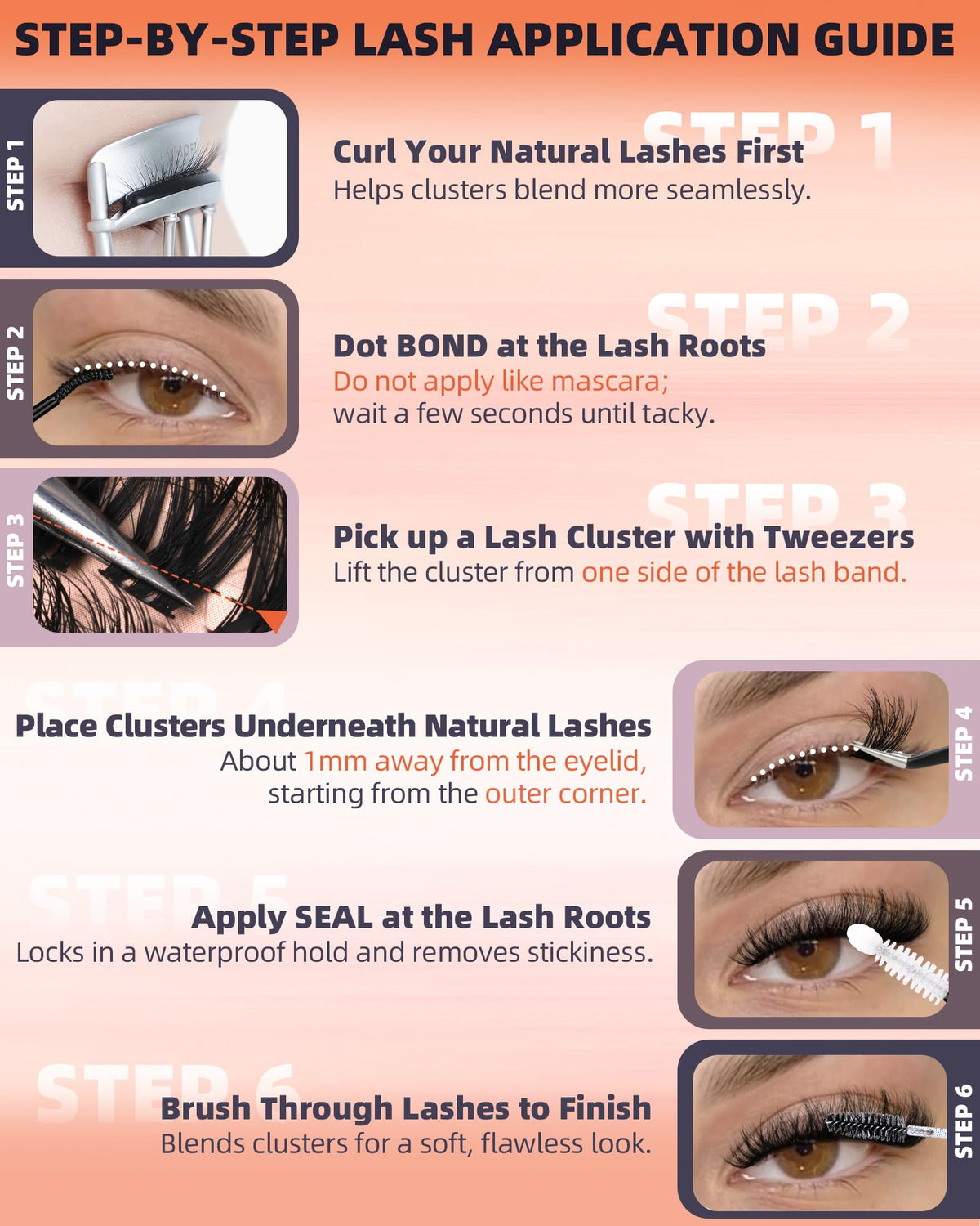 Geeneiya bundle kit, beginner-friendly lashes you can apply at home