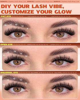 Geeneiya cat-eye look close-up for defined outer corners