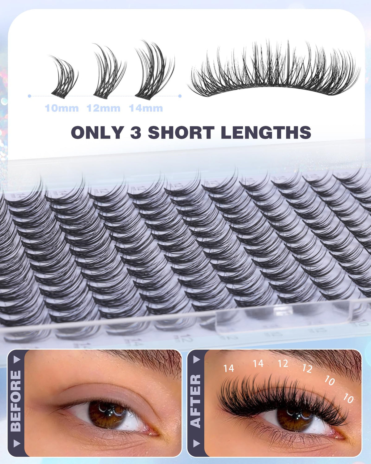 Geeneiya precision lash tweezers enable steady lash application.