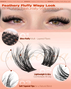 Geeneiya precision tweezers, precise placement for easy DIY lash extensions