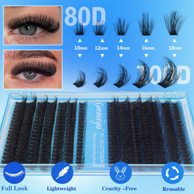 Geeneiya premium tweezers for precise lash placement during DIY extensions