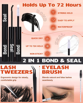 Geeneiya waterproof bond close-up, quick-dry formula for secure wear
