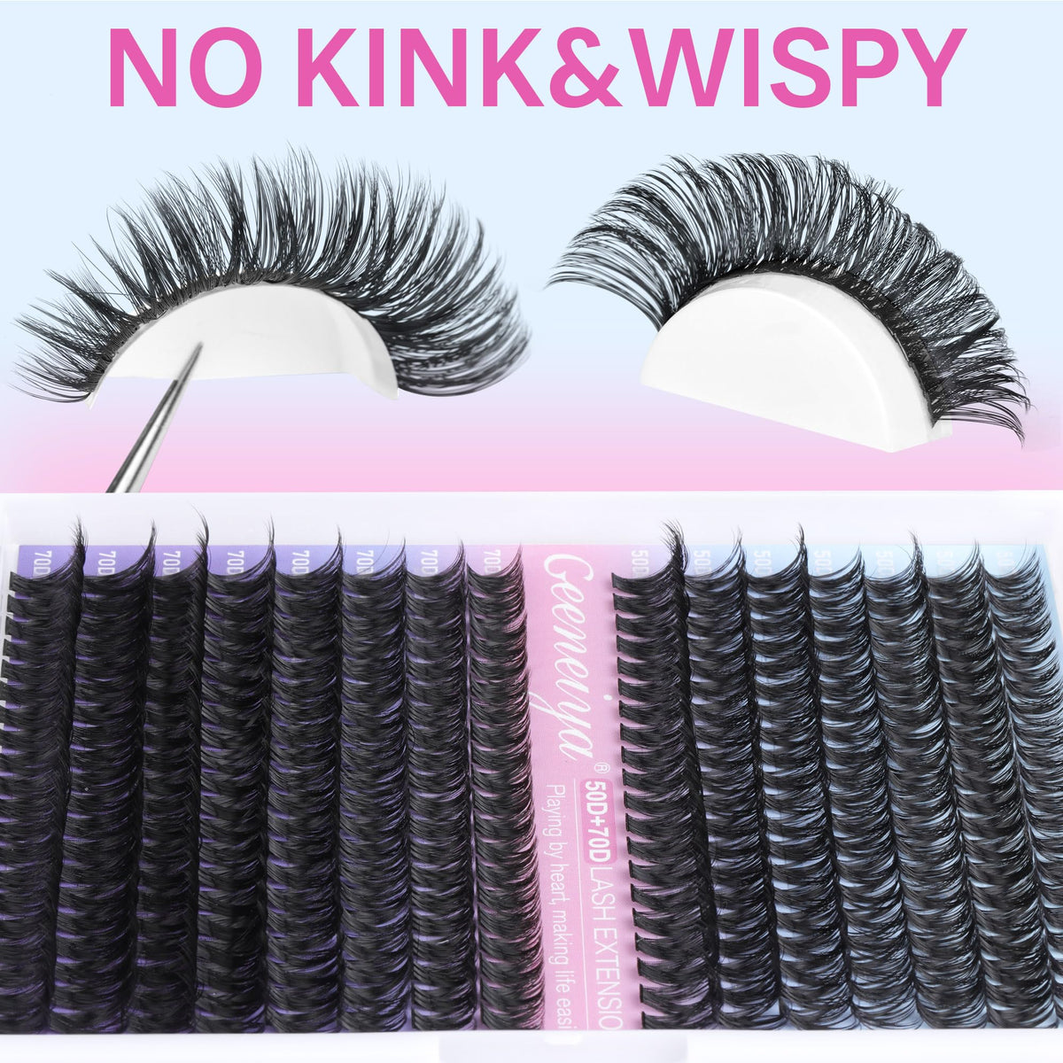 Geeneiya Wispy Kit enables at-home application for beginners.