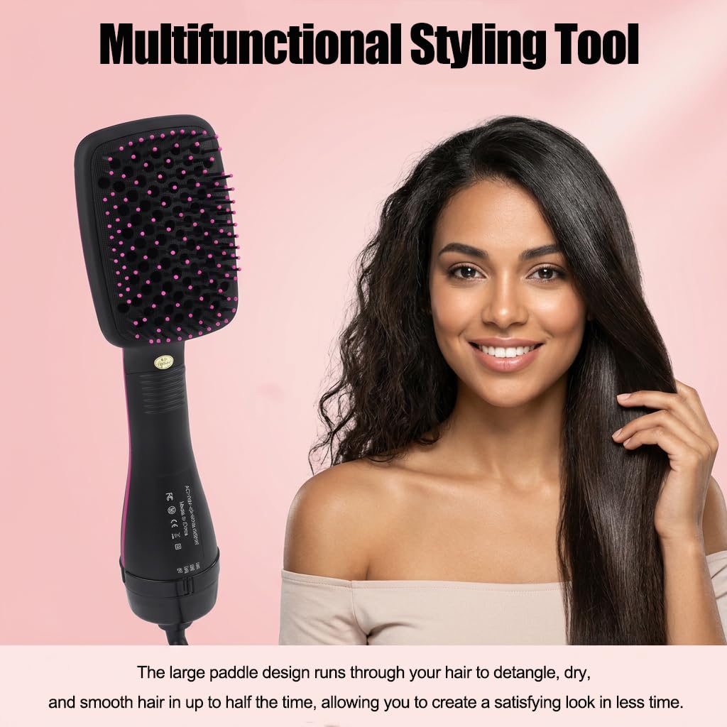 GEERYZHE ergonomic slim handle for comfortable grip during styling